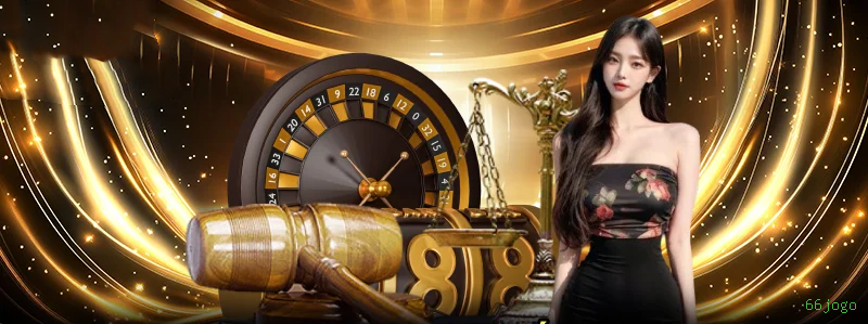 Imagem promocional da 66jogo mostrando a plataforma e suas vantagens